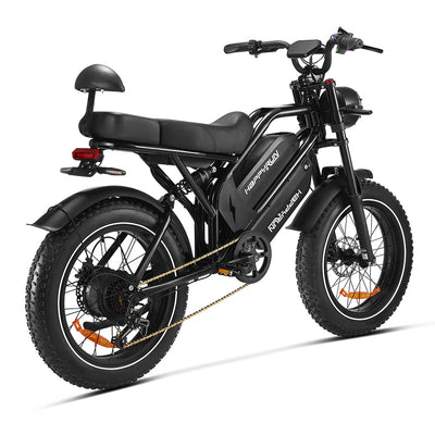 GTXR& HappyRun G70 1000W Electric Cargo Bike