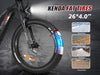 GTXR  & SAMEBIKE RSA08-II 1000W All Terrain Electric Bicycle