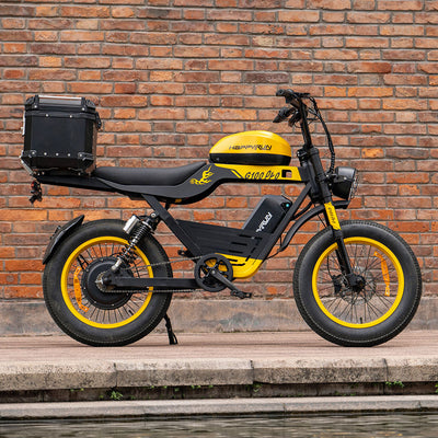 GTXR& HappyRun G100 Pro Fastest 3000W Electric Bike Motorcycle