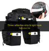 3 in 1 Bike Triple Pannier Bag