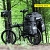 3 in 1 Bike Triple Pannier Bag