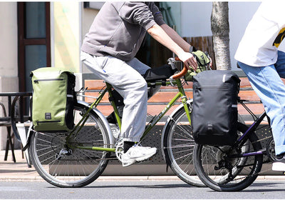 Mochila impermeable para alforja de bicicleta de 22 l 