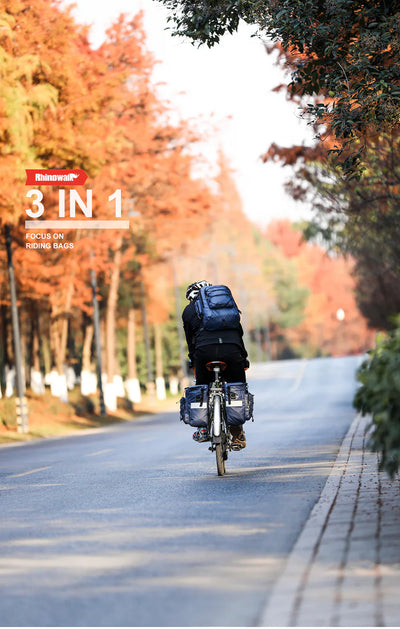 Sacoche de vélo multifonction 3 en 1 